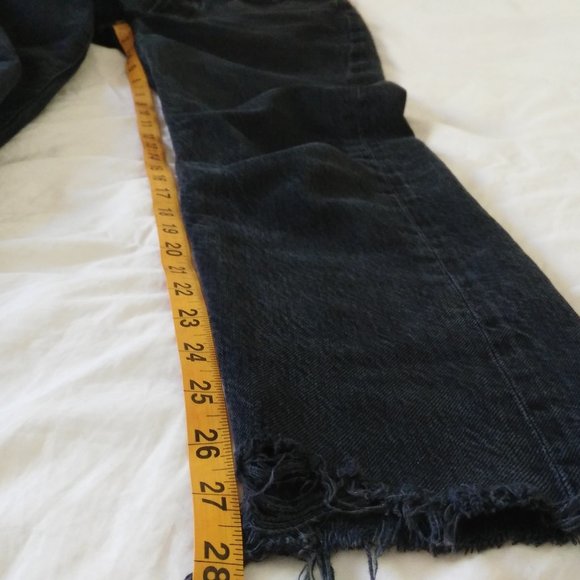 Agolde Jamie Jeans in Compass Black - Picture 9 of 11